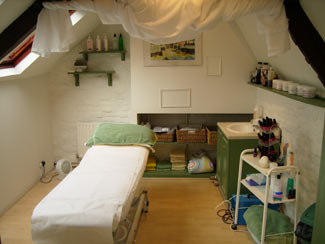 Photograph of the Beauty Salon upstairs at Backstage